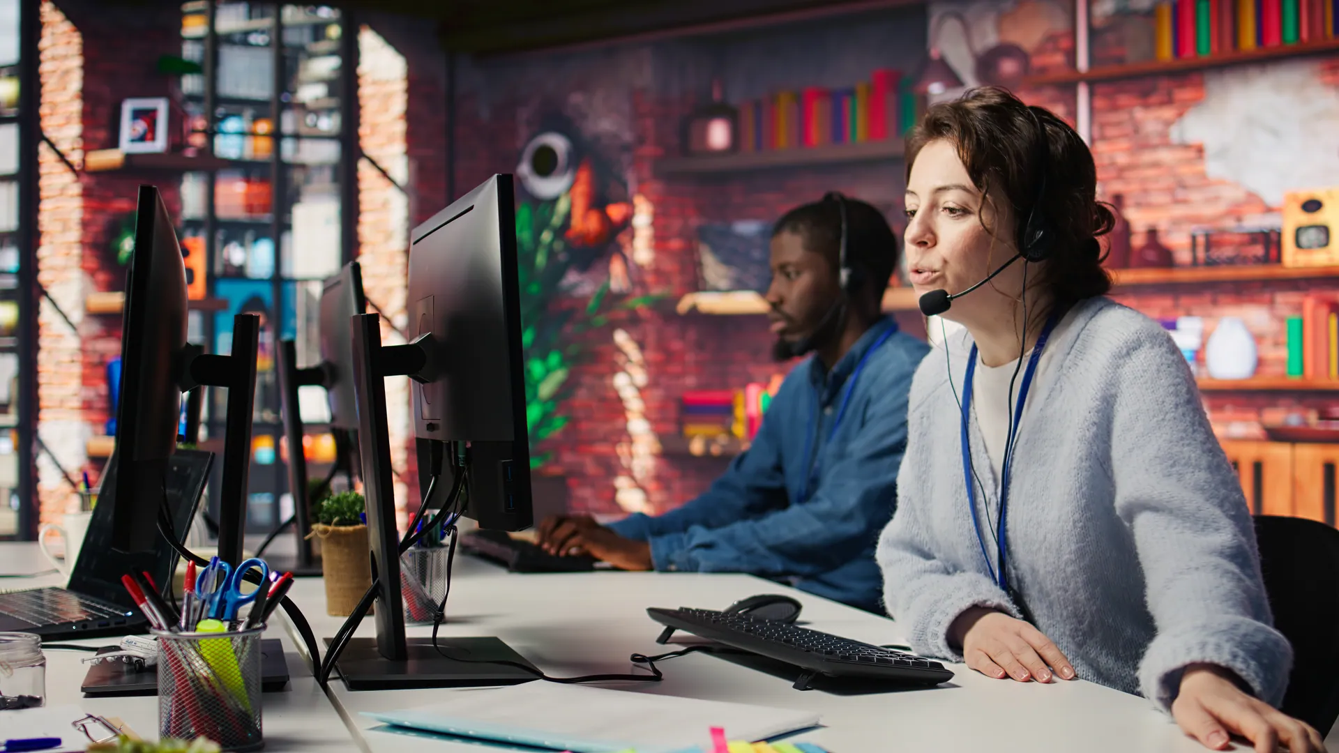 Crypto support operations team handling customer inquiries